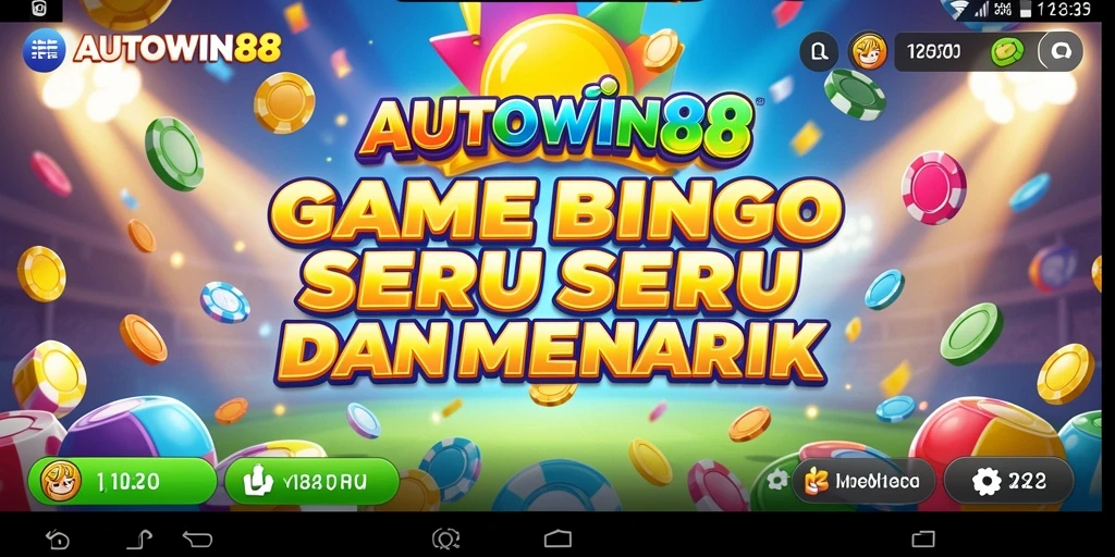 Tampilan gameplay seru di AUTOWIN88 saat bermain Bingo.