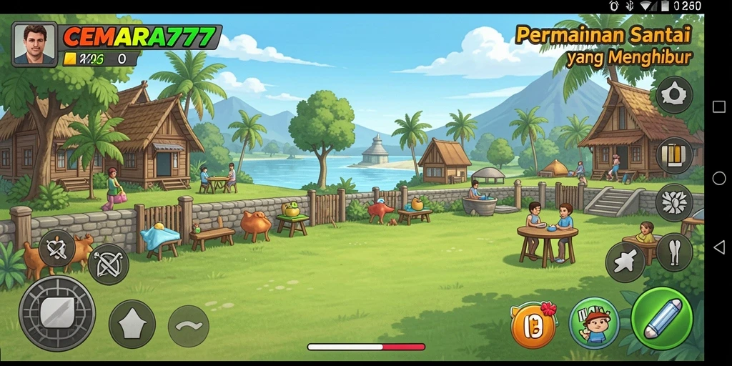 Tampilan menarik dan gameplay seru dari CEMARA777.