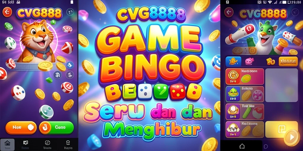 Screenshot gameplay CVG8888 yang menampilkan keseruan permainan Bingo.