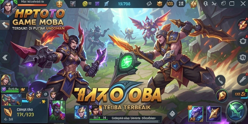 Tampilan gameplay HPTOTO yang intens dan penuh aksi.