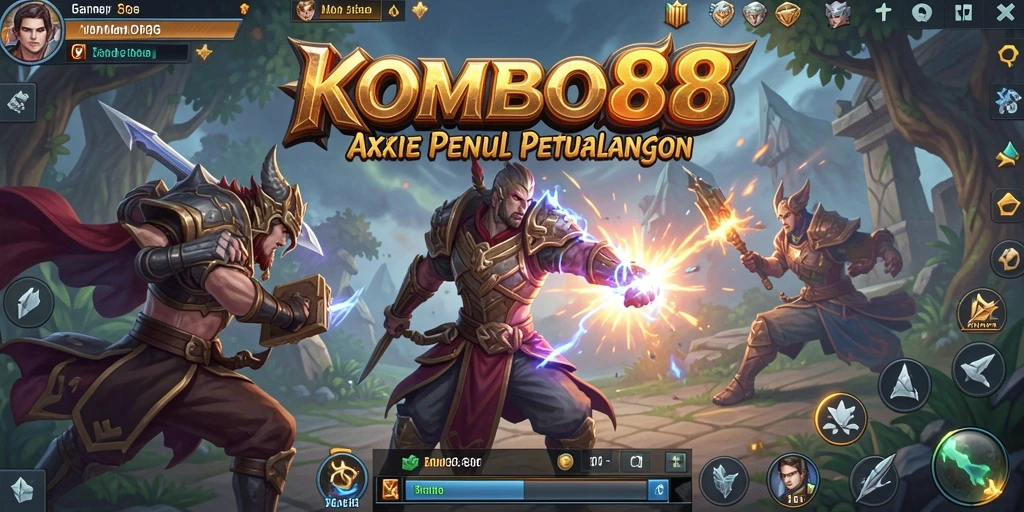 Gameplay seru dalam KOMBO88 dengan aksi petualangan yang menegangkan.