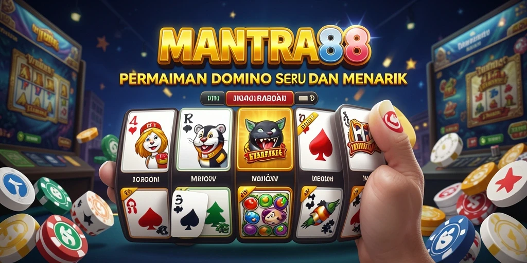 Gameplay menarik dari MANTRA88 saat bermain Domino.