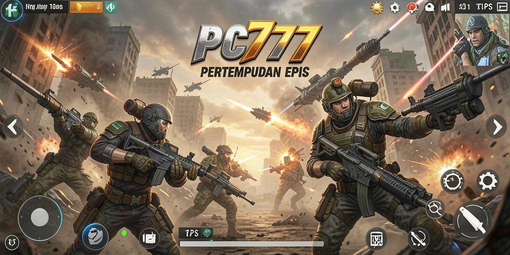 Tampilan menegangkan aksi pertempuran di PC777.