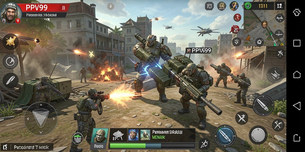 Tampilan gameplay PPV99 yang menarik dan strategis.