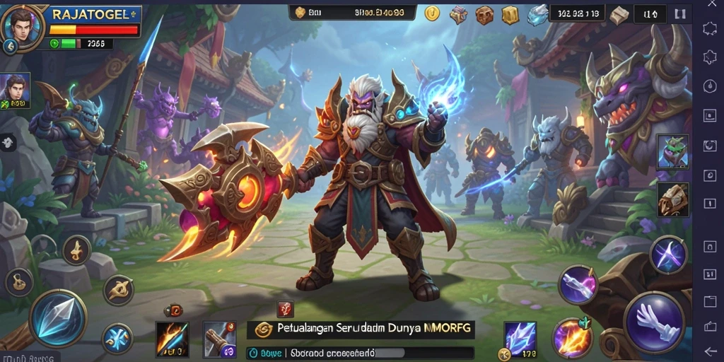 Gameplay menarik dari RAJATOGEL yang memikat pemain MMORPG.
