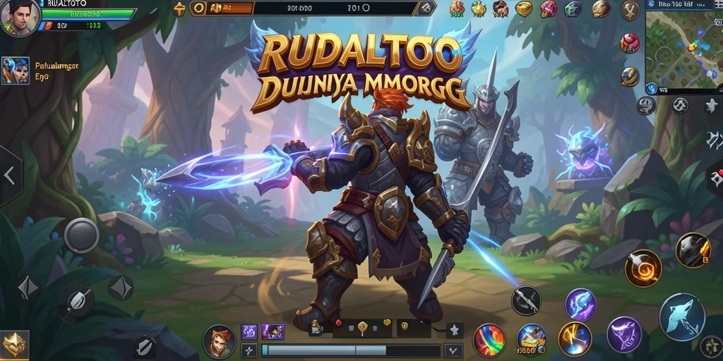 Gameplay seru dalam RUDALTOTO dengan petualangan MMORPG.