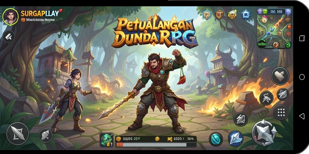 Gameplay seru dengan karakter beragam di SURGAPLAY.