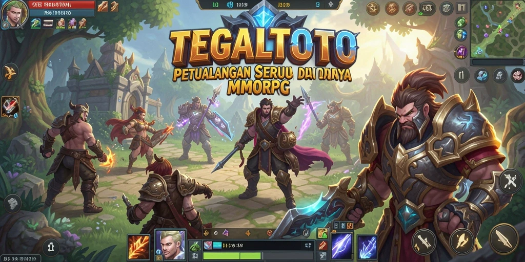 Gameplay seru TEGALTOTO dalam dunia MMORPG