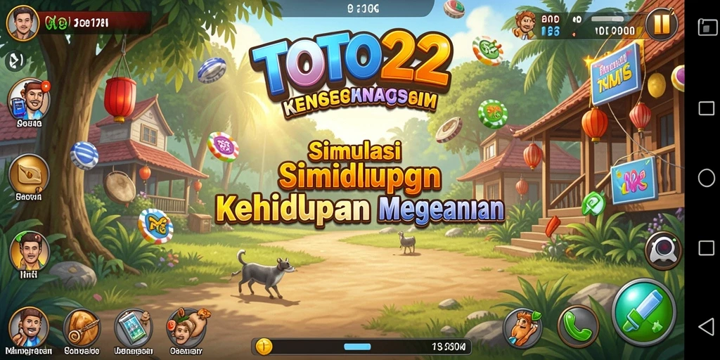 Tampilan screenshot utama TOTO22 menampilkan gameplay yang realistis dan interaktif.